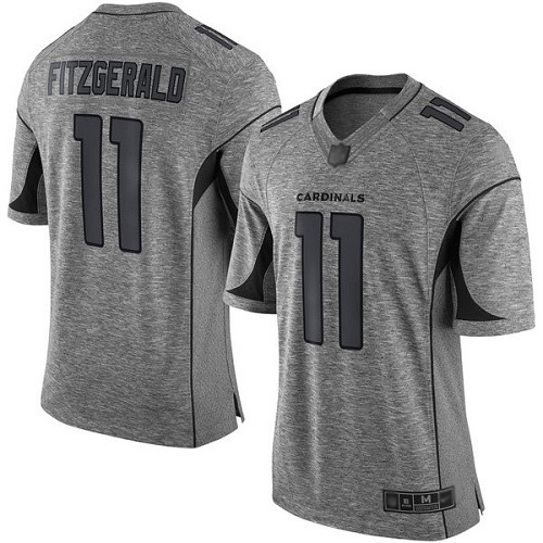 Arizona Cardinals Limited Gray Men Larry Fitzgerald Jersey NFL Football #11 Gridiron